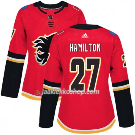 Nainen NHL Calgary Flames Pelipaita Dougie Hamilton 27 Adidas 2017-2018 Punainen Authentic Nainen NHL Calgary Flames Pelipaita Dougie Hamilton 27 Adidas 2017-2018 Punainen Authentic